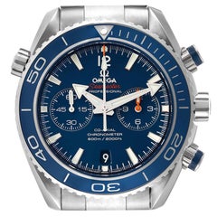 Omega Planet Ocean Chronograph Titanium Mens Watch 232.90.46.51.03.001 Box Card