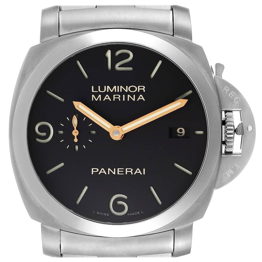 Panerai Luminor Marina Titanium Men's Watch Self-Winding PAM00165 For ...