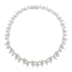 Emilio Jewelry Gia Certified 41.00 Carat Diamond Necklace