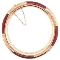 Bracciale in diaspro 14K