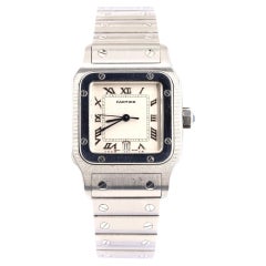 Cartier Santos de Cartier Galbee Quartz Watch Stainless Steel 29