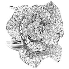 Diamond Flower Ring