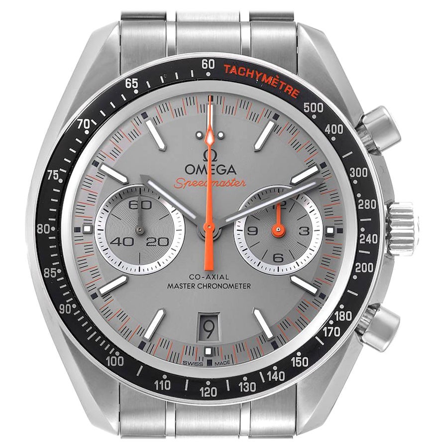 Omega Speedmaster Racing Co-Axial 44 Steel Watch 329.30.44.51.06.001 Box Card For Sale