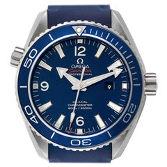 Used Omega Seamaster Planet Ocean Midsize Watch 232.92.38.20.03.001 Box Card