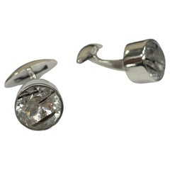 GILIN Black Rutile Cufflinks