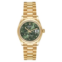 Rolex President Midsize 31 Yellow Gold Diamond Ladies Watch 278278 Unworn
