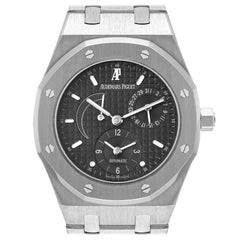 Audemars Piguet Royal Oak Dual Time Power Reserve Mens Watch 25730ST