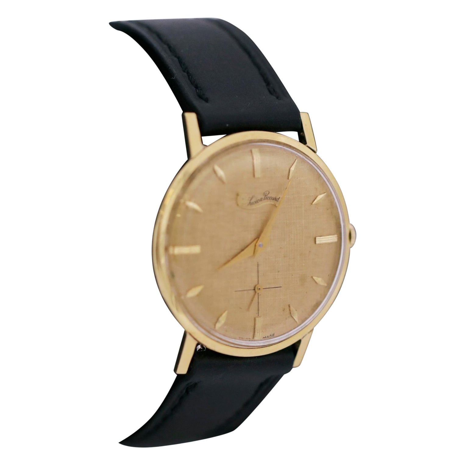 Lucien Picard 18K Gold Vintage Watch For Sale