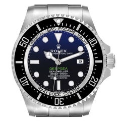 Rolex Seadweller Deepsea 44 Cameron D-Blue Dial Mens Watch 126660 Box Card