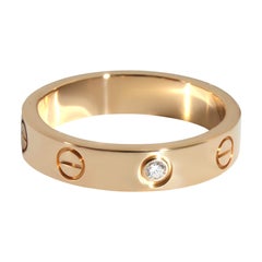 Cartier Love Diamond Band in 18k Yellow Gold 0.02 CTW