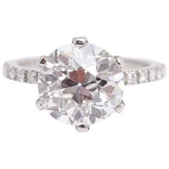 Anello di fidanzamento con diamante da 5,59 carati