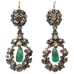 Boucles d'oreilles Antiquities Emerald