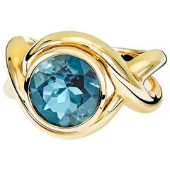 Severine Indicolite Blue Green Tourmaline Ring