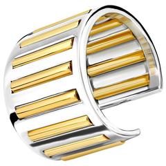 Rotativo Cuff Silver and Gold