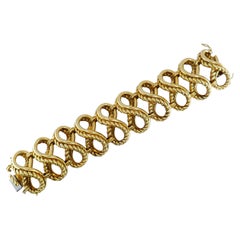Vintage Tiffany & Co. 18k Gold Cage Bracelet