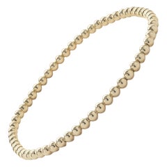 Bracelet flexible en or jaune 14 carats