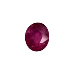  GFCO Certified 3.63 Carats Untreated Ruby 