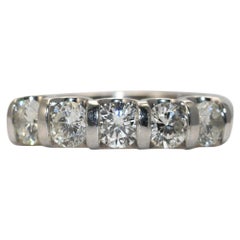 Vintage Platinum Diamond Ring 1.52tdw, 11.6g
