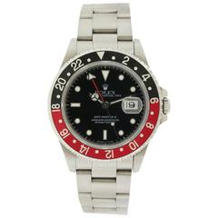 Rolex Stainless Steel GMT-Master "Coca-Cola" Oyster Perpetual Wristwatch 