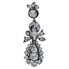 Antique Victorian Era Diamond Pendant