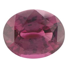 2.91ct Oval Purplish Pink Spinel from Sri Lanka Unheated