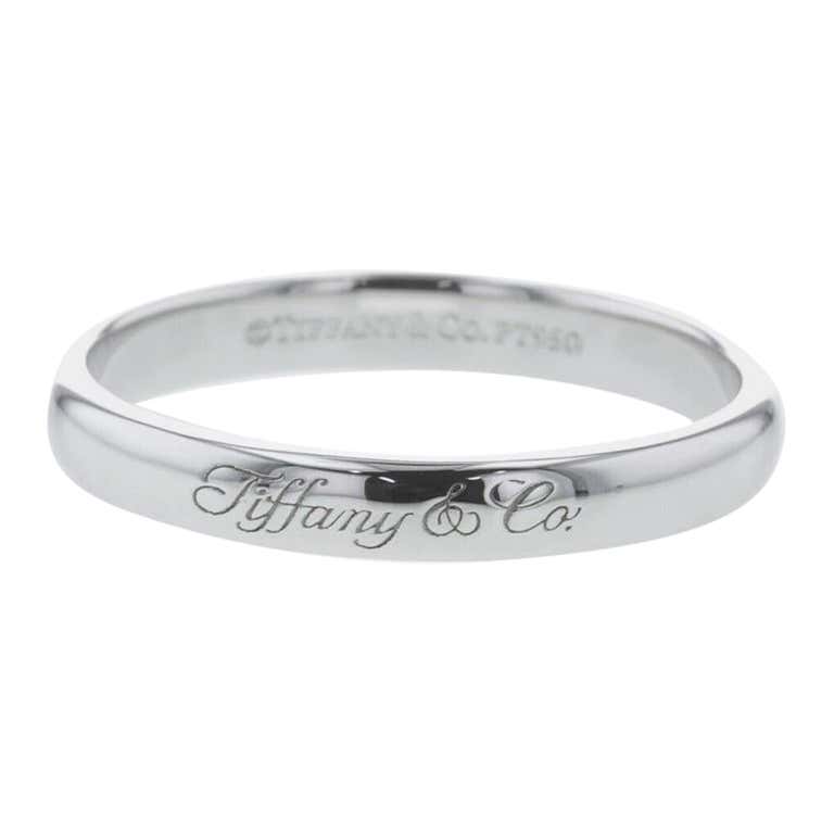 Vintage Tiffany and Co. Script Notes Wide Band Ring For Sale at 1stDibs ...