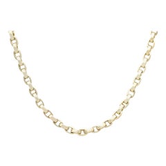 Antique 9k Yellow Gold Longuard Chain Circa 1890