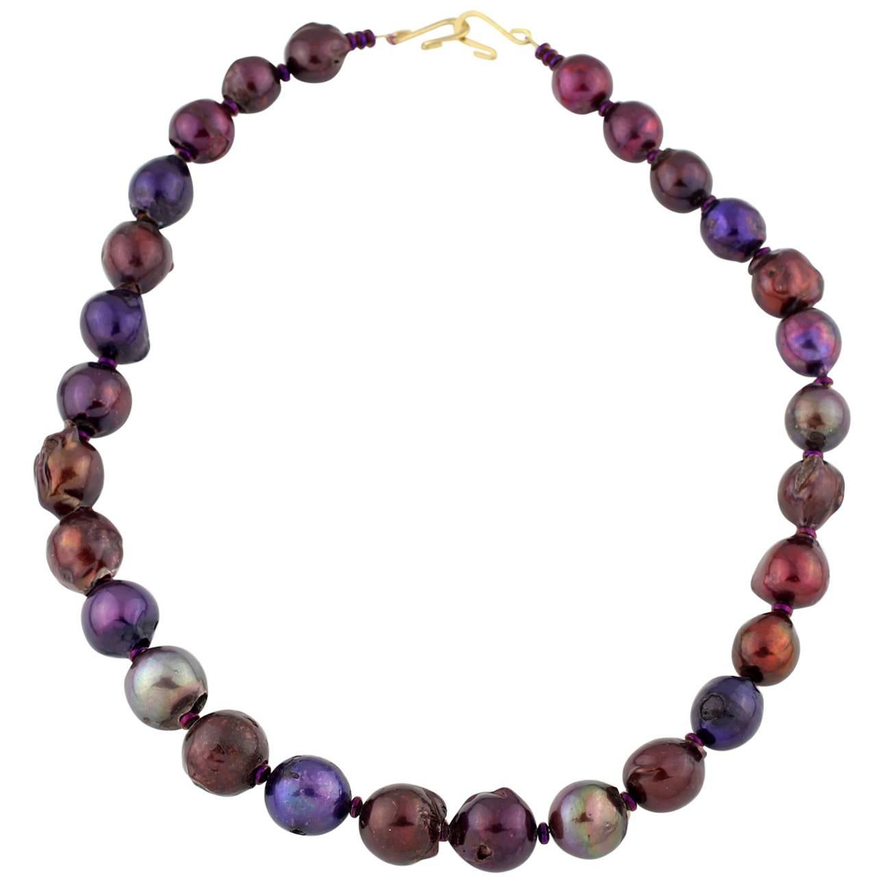 Rainbow of Pearls Necklace
