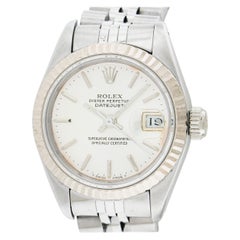 Ladies Stainless Steel Rolex Datejust 26mm Jubilee Bracelet Watch Ref. 69174