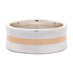 James Avery 14 Karat Gold & 925 Sterling Silver Retired Cocktail Ring