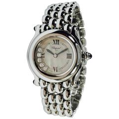 Chopard Ladies Happy Sport Round Quartz Wristwatch