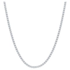 Diamond Tennis Necklace 15.50 Carats