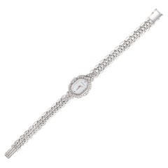 Bucherer Diamond White Gold 18K Wristwatch