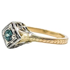 Stunning Antique .20ct Natural Alexandrite Ring