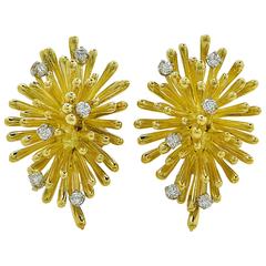 Diamond Gold Earrings 7