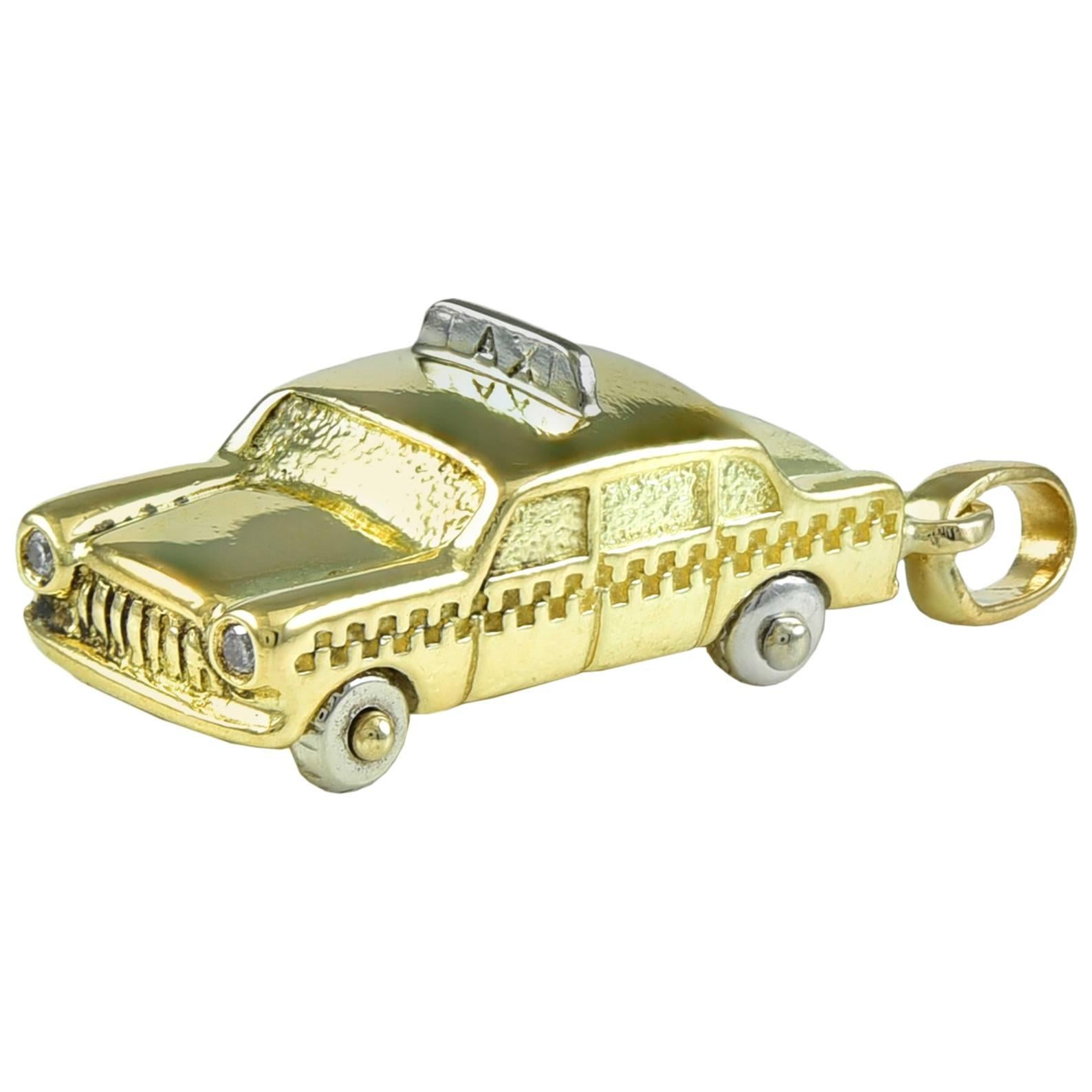 Tiffany & Co. Gold Taxi Charm