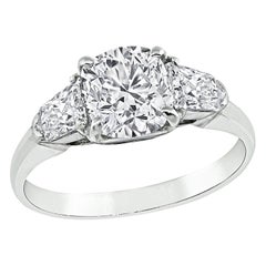 GIA zertifizierter 1.04ct Diamant Verlobungsring