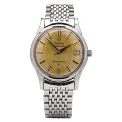 Omega Constellation Chronometer Automatic Retro Stainless Steel Watch. 1960's