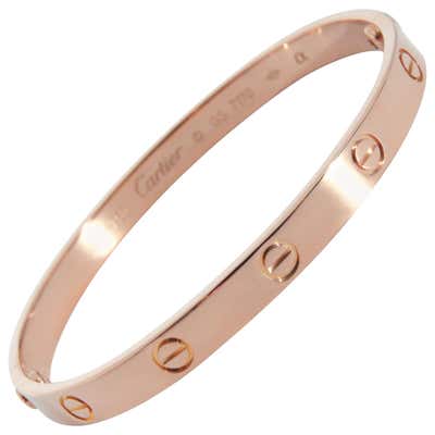 CARTIER Rose Gold LOVE Bracelet For Sale at 1stDibs | cartier bracelet ...