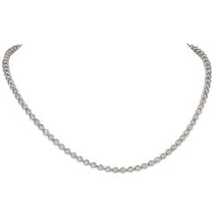 Cartier Perles et Diamants Diamond Gold Necklace