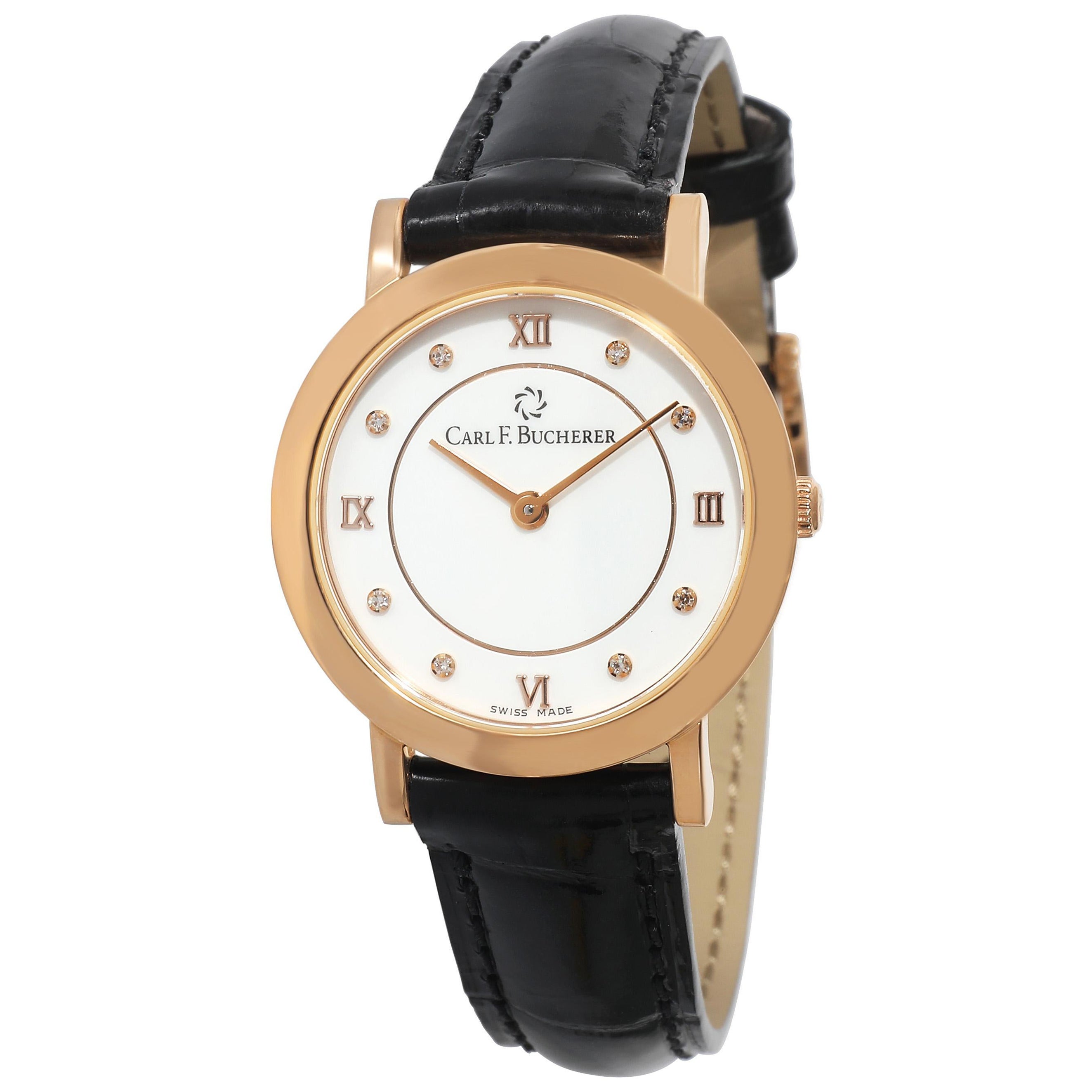 Carl F. Bucherer Adamavi 00.10308.03.25.01 Women's Watch in 18k Rose Gold For Sale