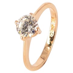 18ct Rose Gold Diamant Ring