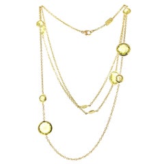 Ippolita Lollitini Rock Candy Golden Citrine Long Necklace