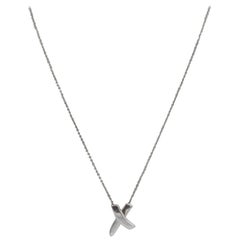 Tiffany & Co 925 Sterling Paloma Picasso X Necklace