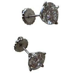 Boucles d'oreilles 1ct boucles d'oreilles classiques boucles d'oreilles 14KT or 2ct poids total