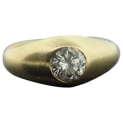 Retro Jewel Of Ocean 14K Diamond Ring