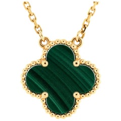 Van Cleef & Arpels Collana Vintage Alhambra in oro giallo 18 carati