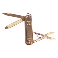 Tiffany & Co Estate Swiss Army Pocket Knife Sterling Silver