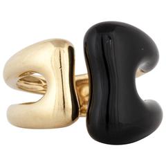 Onyx Gold Ring