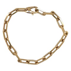 Cartier Santos De Cartier 18k Yellow Gold Link Bracelet